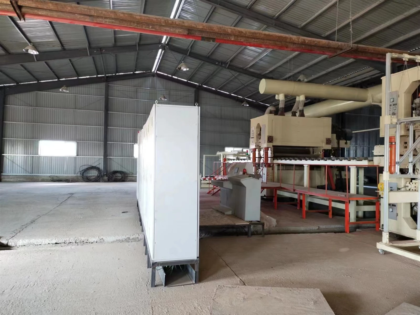 sanding section sanding section